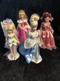 Collectible Disney Princess Mini Porcelain Figurines w/ Stands