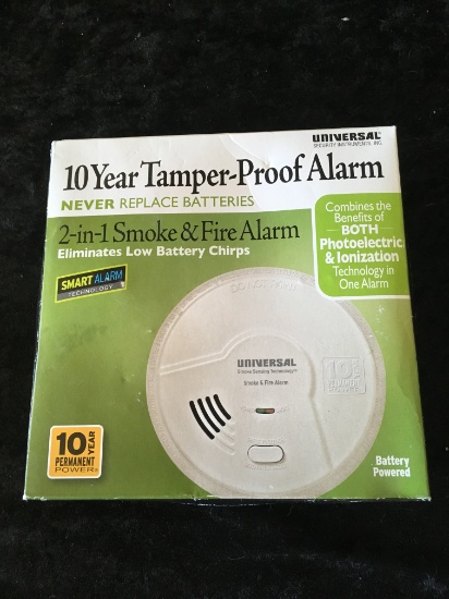 *Universal Security Instruments 2-in-1 Smoke & Fire Kitchen Alarm w/ 10yr Battery $20-$30