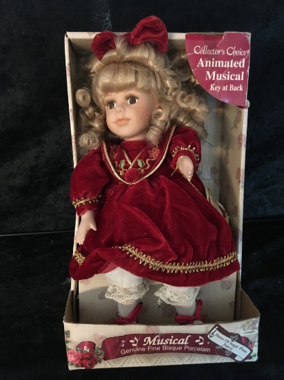 collectors choice animated musical doll