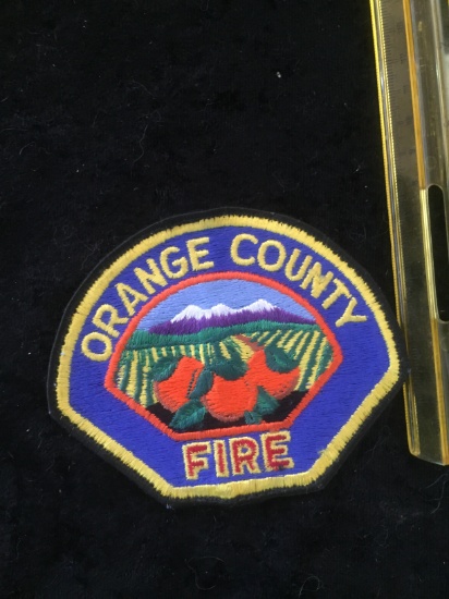 *ORANGE COUNTY FIRE PATCH $10/15