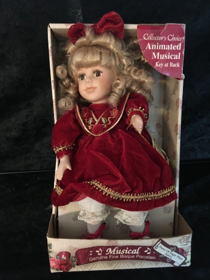 *Animated Musical Doll Memories Collector's Choice Doll In Box NEW $15/30