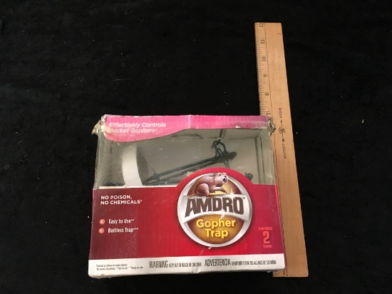 *AMDRO Wire Gopher Trap Twin Pack $10/15