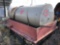 10 foot x 4 foot  fuel tank in steel bunk