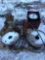 Cable spools, rope, torsion ranch, weight indicator