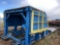 Sub structure work floor/skid, 9 foot x 7 foot  w/4 foot x 7 foot wings and handrails, total skid di