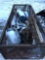Steel work box/contents, pipe ends, propane cylinder, and more
