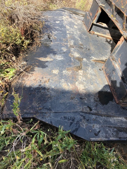 Steel skid w/ramp & lift beam 11 foot x 16 foot