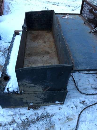 Metal tool box/with tank