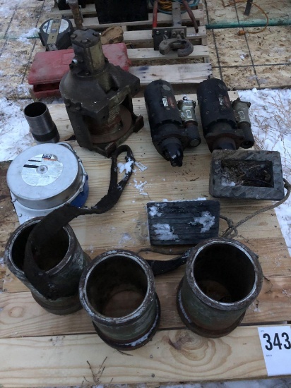Tire blocks, starters, pipe sleeves