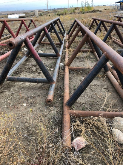 42 inch x 28 foot  pipe bunk set