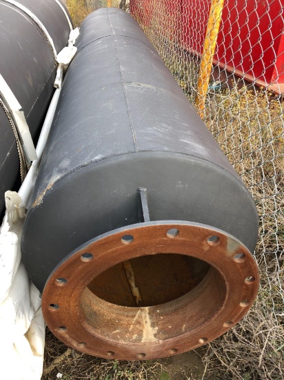 10 foot Cylinder for separator, coller width 23 1/2 inch