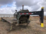 2008 Forum Pipe Wrangler trailer 47 foot x 8 foot -4 inch weight 21,160, max lift 3,600 lbs, Vin:3E9