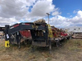 2014 Big Bubba 40 foot x 100â€ inch gooseneck flatbed, tandem duel, 24,000 GVWR, Vin:5F7GF4020EU026