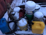 Gas cans, oil cans