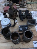 Tire blocks, starters, pipe sleeves