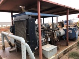NOV Triplex JWS/340 well service pump, serial:1250353-1, diesel tank, hydraulic driven centrifugal,