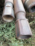 Atlas drill pipe, hex head 4 pieces