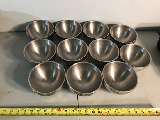 11- Vollrath Stainless Steel serving bowls