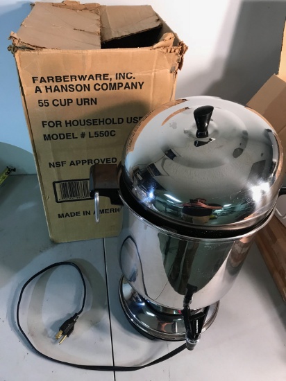 Farberware 55 Cup Coffee Urn, Model L550C