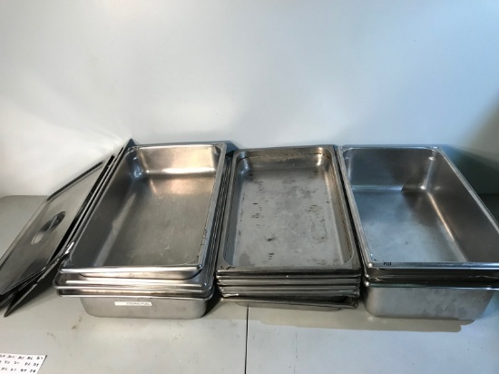 Steam table pans, full size