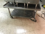 Advance Tabco ES-304 Stainless table on casters