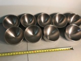 9- Vollrath Stainless Steel serving bowls
