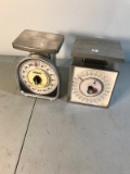 2- tabletop kitchen scales