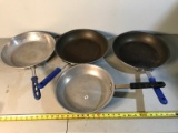 Assorted commercial skillets