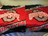 2 Ohio State Garden Flags, 25 x 36 inches