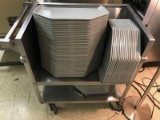 Stainless tray cart, Trays NOT included