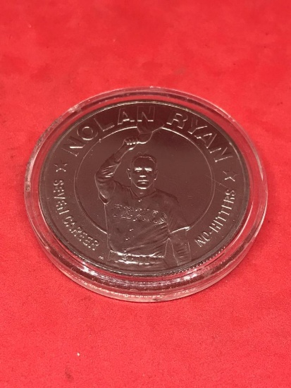 1993 Liberia $1.00 Nolan Ryan Coin