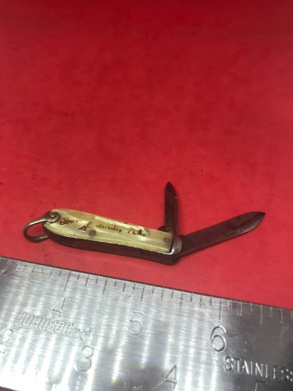Small Utica Cutlery souvenir knife, 2 blade