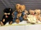 Lot of 5 Hermann Teddy Bears with tags