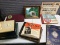 Various books, directories, Capitol University Guides, scrabble and more