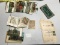 Vintage post card lot, with several Westminster Lesson Cards