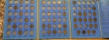 Various Wheat Cents in Whitman Holder