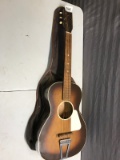 Jet Guitar, Made in USA, one string is broken, comes with soft case