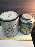 2 Tin Can, one is Vintage, the other is modern