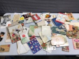 Various Stationary, and postcards