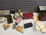 Vintage Tins, pen refills, cards and more