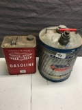 Gas Can and Kersoene Can WITH contents unknown