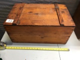 Wooden CD Boss and Son Biscuit Box