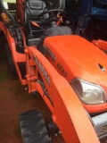 KUBOTA BX25 TRACTOR W/ BKHOE & LDR