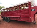 2003 STOLL 20FT CATTLE TRAILER