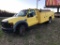 Yellow Ford F550 Truck