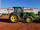 6120E JOHN DEERE TRACTOR W/T H310 LOADER