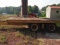 YELLOW MILLER FLATBED TRAILER - NO TITLE BILL OF SALE
