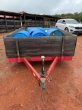 LOWBOY TRAILER WITH TITLE
