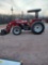 MASSEY FERGUSON 573 TRACTOR W/ GROUND MOVER LOADER - HOURS 3611