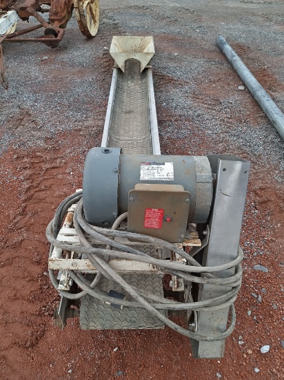 AUGER CRAFT STAINLESS STEEL CONVEYOR